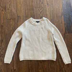 Women's Cream Fisherman’s Sweater